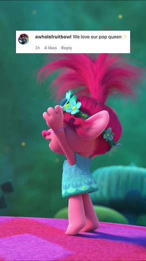 Poppy Deserves All the Love! Queen Poppy Bowl and Broppy Kiss in DreamWorks Trolls