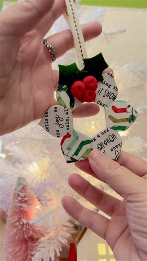 Nic 🪡 Patchwork + Quilt Designer 🧵 Hand piecing + applique on Instagram: "A festive gift from me to you 🎁 Merry Stitchmas is a trio of English paper pieced Christmas ornaments, and I’m gifting the PDF pattern for a limited time. ✂️ They’re quick to stitch, scrap friendly, and perfect for your tree or gift wrapping. Want it? Comment MERRY STITCHMAS and I’ll DM you the link to receive the gifted PDF. 🎄 Limited time only. Let’s stitch some festive joy. #epp #handsewn"