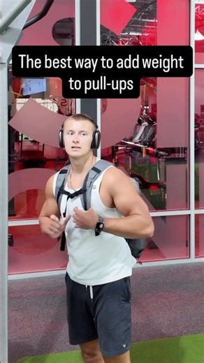 One of the easiest ways to add weight to pull ups.