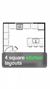 4 square kitchen layouts 📏 🍳 Normal 🍳 Beginner 🍳 Pro 🍳 Legend Which one would you choose? 🥘 #SmallKitchenIdeas #SmallKitchenDesign #SmallKitchens #Kitchen #KitchenDesign #KitchenDecor #SmallKitchen #KitchenInspiration #KitchenInspo #KitchenInterior #KitchenInteriors #HomeDecorIdeas #InteriorInspiration #HomeDesignInspo #HomeDecor #HomeDesign #HomeDecoration #InteriorDesign #InteriorDesignIdeas | Planner 5D