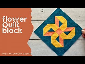 You Won’t Believe How Easy This Beautiful Quilt Block Is || Patchwork tutorial