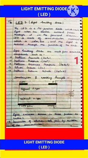 LIGHT EMITTING DIODE || LED || SYMBOL, CONSTRUCTION, PRINCIPLE & CHARACTERISTICS OF LED ||