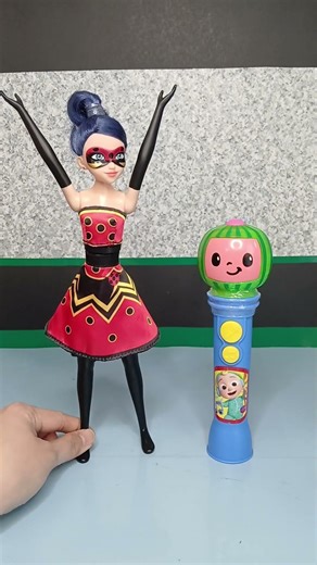 Best cocomelon microphone and transforming Miraculous doll