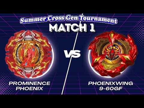 ProminencePhoenix VS PhoenixWing 9-60GF | Beyblade X vs Burst Tournament