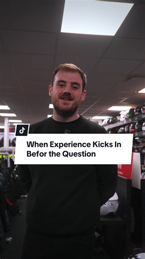 We think Ryan is lowkey a psychic and not just experience! #infinitymotorcycles #psychicbiker #arai #rst