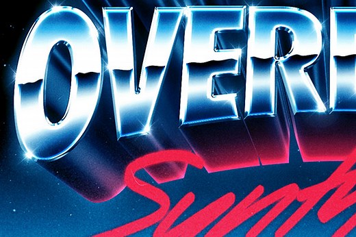 80s Chrome Text Style Vol.5 PSD Template | Hyperpix