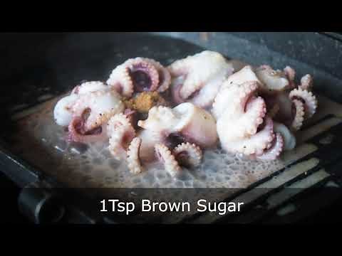 Grilled Baby Octopus