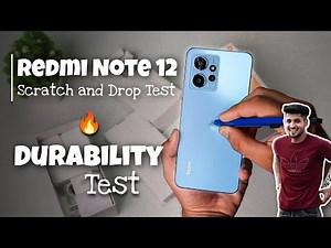 Redmi Note 12 Durability Test | Scratch & Drop Test