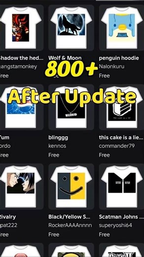 FREE Classic Shirts After Update 😱 (Roblox 2026)