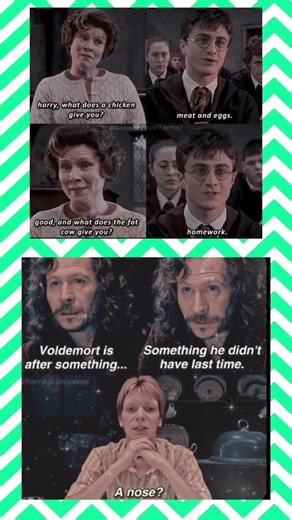 When Harry Potter Accidentally Roasts the Teacher & Lord Voldemort Gets a Nose Upgrade 😂#harrypotter