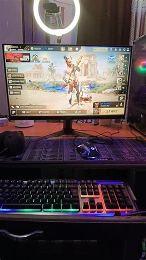 MY P.C. SET-UP GAMING || GARENA FREE FIRE 🔥 SAIKUL GAMER #shortsfeed #shorts #freefire