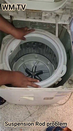 How to fix Unbalance Tub issue during Spin cycle Haier Top Loading FA Washing Machine Shocks replace
