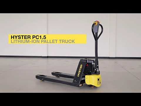 Hyster PC1.5 Lithium-Ion Powered Pallet Truck