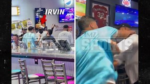 Bar Patrons Get In Wild Brawl After Michael Irvin Fails To Break Beef Up