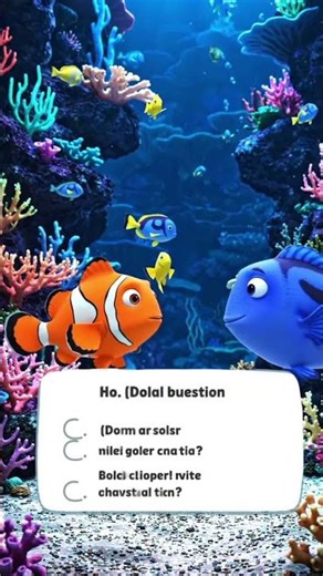FINDING NEMO END CREDITS QUIZ