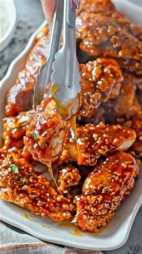 Sticky Honey Garlic Chicken 🍯🍗 | Sweet & Savory Glazed Chicken Recipe