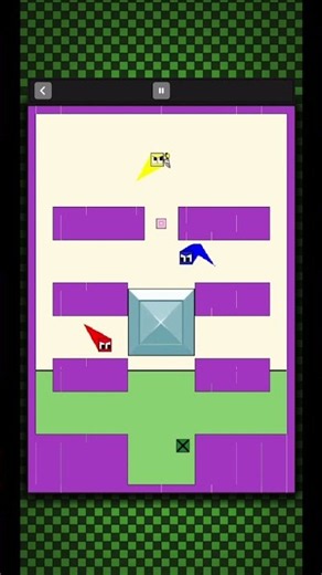 Survival Challenge: The Dangerous Purple Level! 🧩 #hypercasual #squarerush #gaming