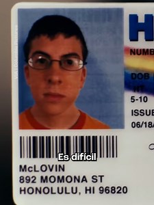 McLovin es clave. ¡Felices 45 años! #superbad #supercool #jonahill #michaelcera #mclovin