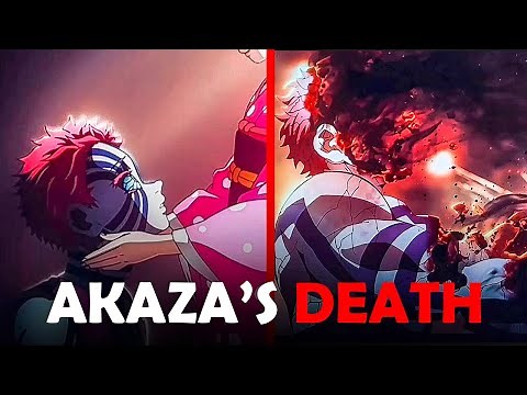 Demon Slayer Akaza Death Scene | Demon Slayer Infinity Castle Ending Explained
