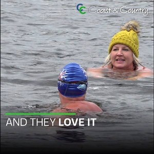 12K views · 81 reactions | Brrrrr ☃️ The freezing cold won’t stop these brave ice swimmers. In fact, winter is their favourite time for an outdoor swim! ❄️‍♂️ ❄️ Find out more on Coast & Country tonight at 8pm on ITV Wales. Warning: Do not try this at home. For experienced swimmers only | ITV Coast & Country | Facebook