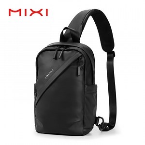 Mixi Sling Bag Small Casual Daypack Crossbody Chest Bag One Shoulder Travel Backpack Waterproof Lightweight Versatile | Lazada.co.th