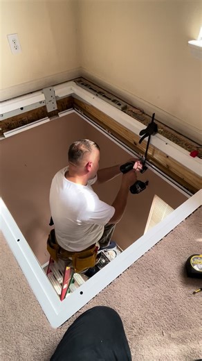 Pollock HomeLift install — Episode 2. Residential elevator installation in Louisville, KY. #HomeElevator #fyp #HomeProMobility #AgingInPlace #MobilitySolutions