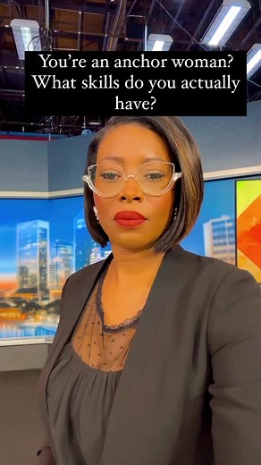 17K views · 233 reactions | I lovingly call news anchors 閭 because we appear calm on the surface but underneath the water/behind the scenes we’re hustling to help keep the show afloat. | Keitha Nelson | Facebook