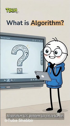 What is Algorithm? | how algorithms actually works? | #algorithm #computerbasics #shorts #technology