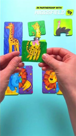 Let's Fix the Animal Puzzles! 🧩🐾 Fun for Kids #shorts