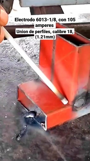 Cómo evitar perforar el material al soldar uniones en ángulo, método de soldadura con electrodo. | Herreria Compartida-Neri Tv