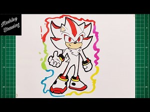 How to Draw Hyper Shadow - Sonic X