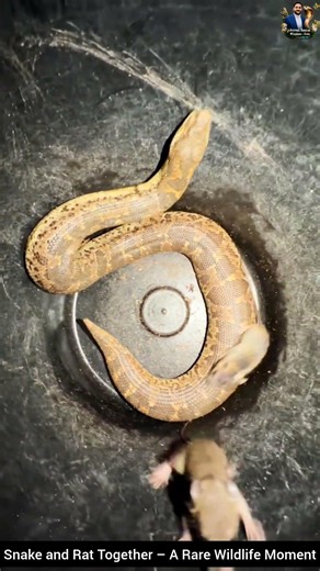 Snake and Rat Together – A Rare Wildlife Moment #snake #wildliferescue #wildlifeentertainment