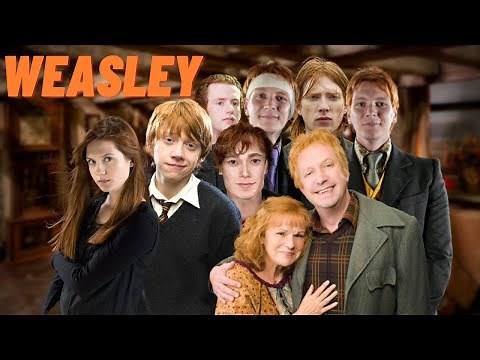 TOUT SAVOIR sur les WEASLEY dans HARRY POTTER