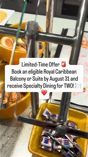 Royal Caribbean Specialty Dining Deal You Need to See!