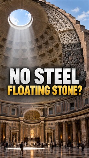 Inside the Pantheon’s Hidden Concrete Trick
