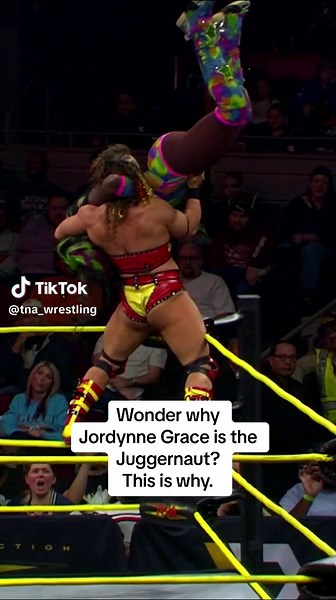 Round 2 of #jordynnegrace vs #trinity was 😮‍💨💪 #tnawrestling