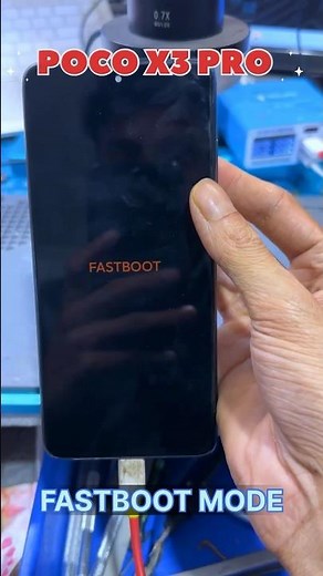 POCO X3 PRO FASTBOOT MODE PROBLEM FIX BY UFS PROGRAM #ufs #emmcrepair #technicalmilan #mipitester