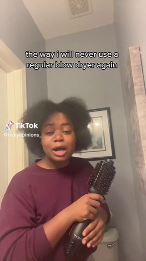 @revlon yall did your big one with this one step volumizer 🤝🏾 #k18results #revlonhairdryerbrush #naturalhair #4chair #foryou #fypシ