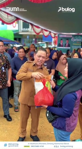 Operasi Pasar MurahMasjid Agung Nanga Pinoh Melawi