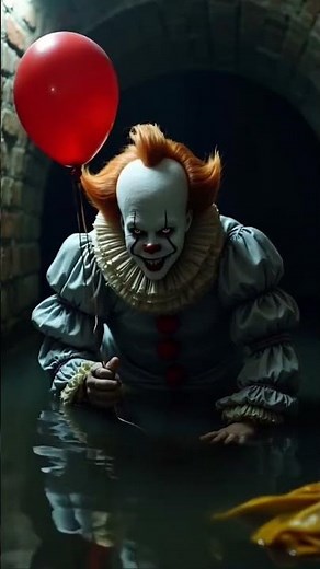 Pennywise Returns: Terrifying Sewer Encounter Caught on Camera!