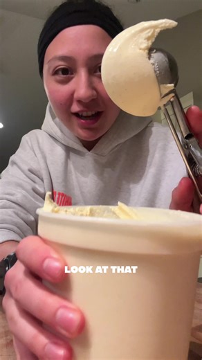 Vanilla Custard 🍨 Makes 1 qt. 2 tsp vanilla bean paste 3/4 cup sugar 2 eggs pinch salt 2 cup cream 1 cup milk In a bowl, rub vanilla and sugar together to emulsify the flavors and break up clumps. Add in eggs, salt, and whisk until combined. Whisk in cream and milk. Transfer to a saucepot and place over medium heat, stir and scrape edges while cream reaches 175F. Transfer to mediium bowl in an ice bath, and cool until room temp. Transfer to ice cream maker and churn based off off manufacture’s 