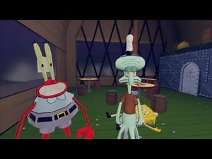 The night shift / spongebob horror game