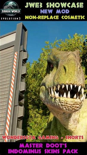 Master Doot's Indominus Skin Pack! - Non-Replace Cosmetic! - JWE3 Mods Showcase
