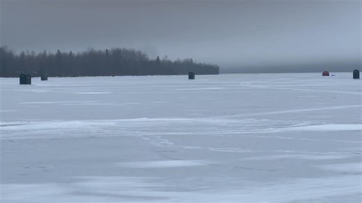 Getting set-up to go fishing here again at Fletchers Landing Resort in Hillman Mi…off of Fletchers Pond/9k acre lake. We are at 7ft deep in 9 inches of ice. We’re off on a new spot we have marked. This has always been a good spot for us. Call us for your reservations to stay with us and we’ll share the hot spots for ya!! 989-742-4166 | Fletcher's Landing Resort