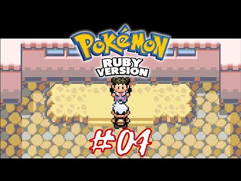 Pokemon Ruby Walkthrough Part 4 - A Crazy First Gym Battle!
