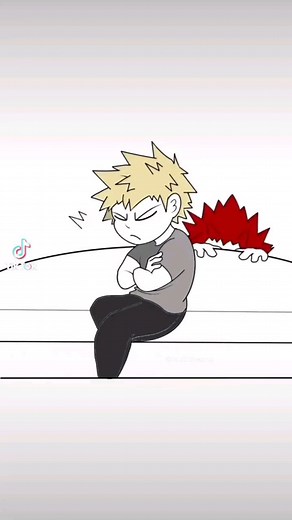 FAN | Fun little loop animation I finished recently! #myheroacademia #mha #bnha #anime #animation #art #funny #bakugoukatsuki #kirishima | Instagram