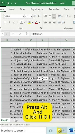 Fix Column Width in Word Instantly | Auto Adjust Text Alignment Shortcut