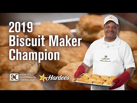 BNE Hardee's 2019 Biscuit Maker Champion - Tony Robinson - Virginia Beach, VA