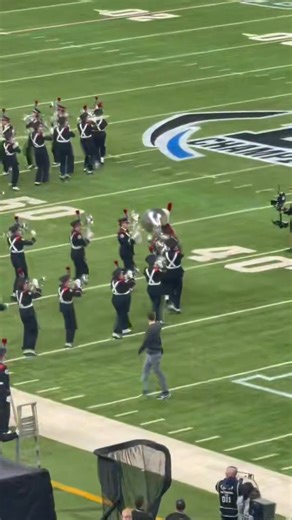 The Best Damn Band in the Land bringing Script Ohio to the Big Ten title stage. 📸 Adam King | 97.1 The Fan