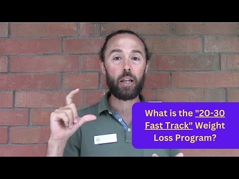 What is the "20-30 Fast Track" Weight Loss Program? (How the program works)